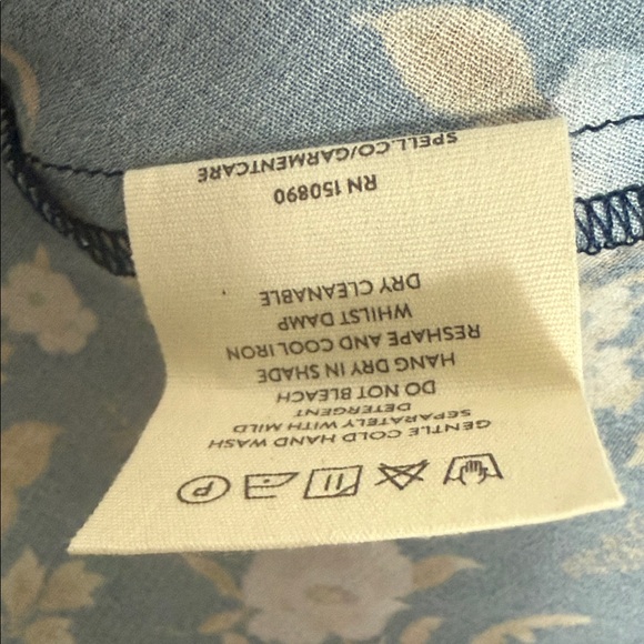 Spell Flora Midi Dress in Mystic Like New Size Medium - Picture 13 of 13